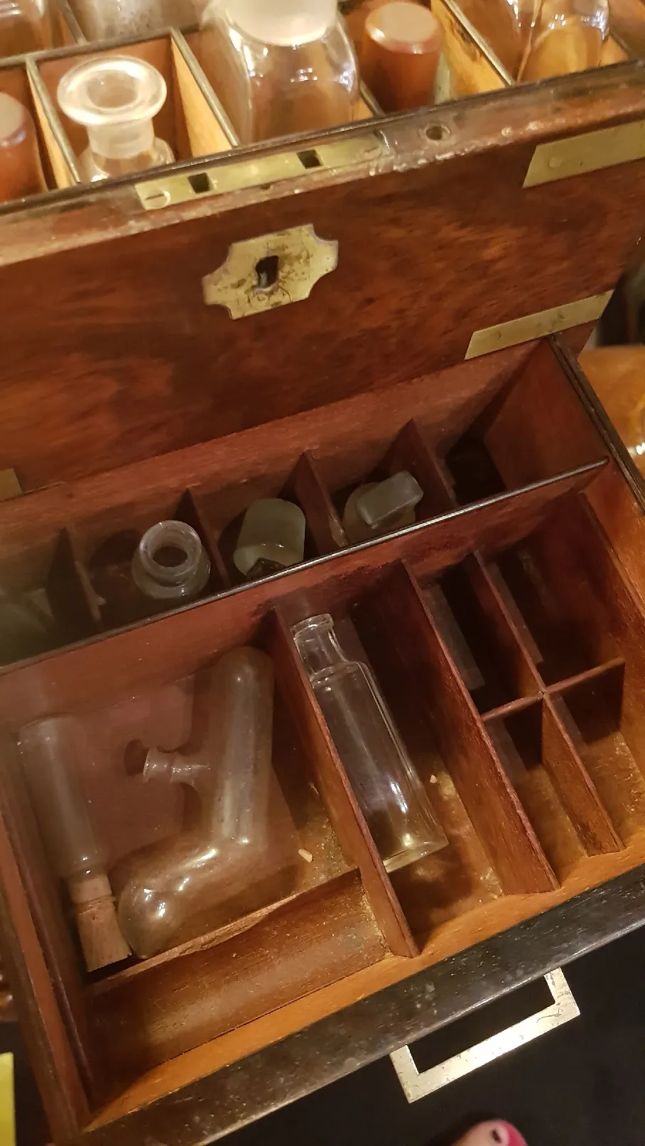 19th Century Rosewood Apothecary Box