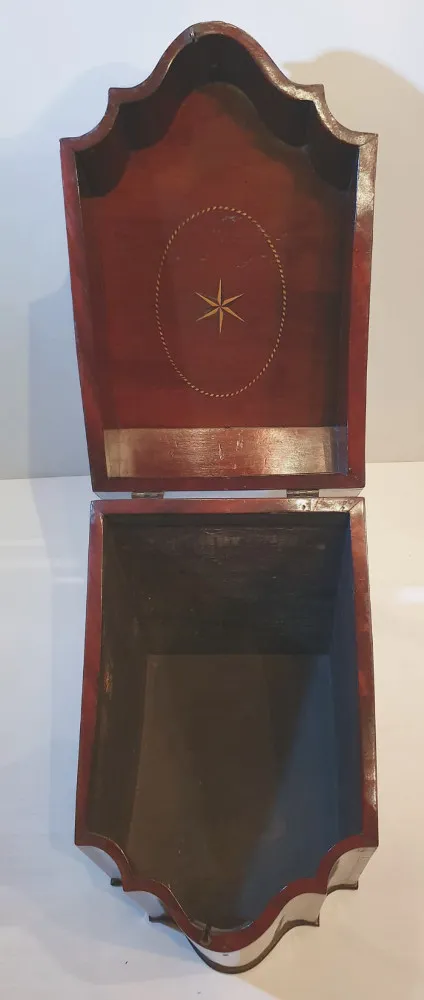 Georgian Inlaid Mahogany Box