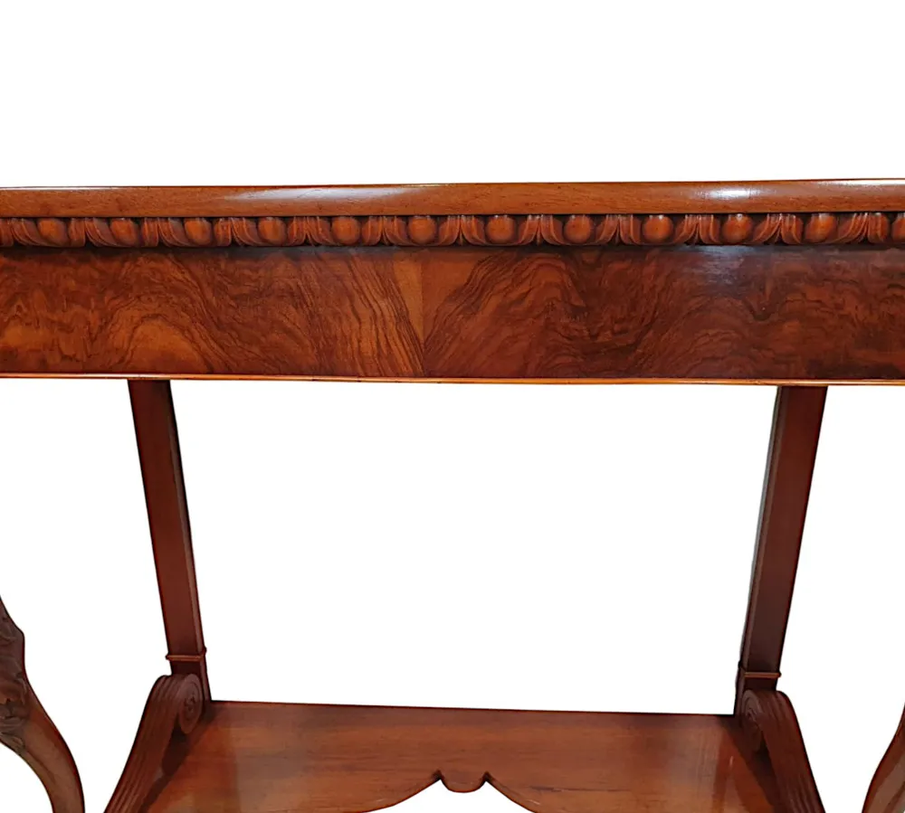 A Very Fine and Rare Pair of 19th Century Italian Console Tables