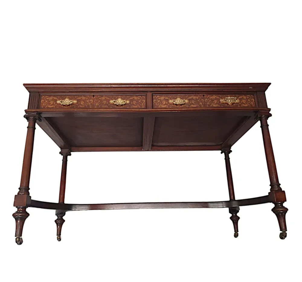A Fabulous Edwardian Desk attributed to Edward and Roberts