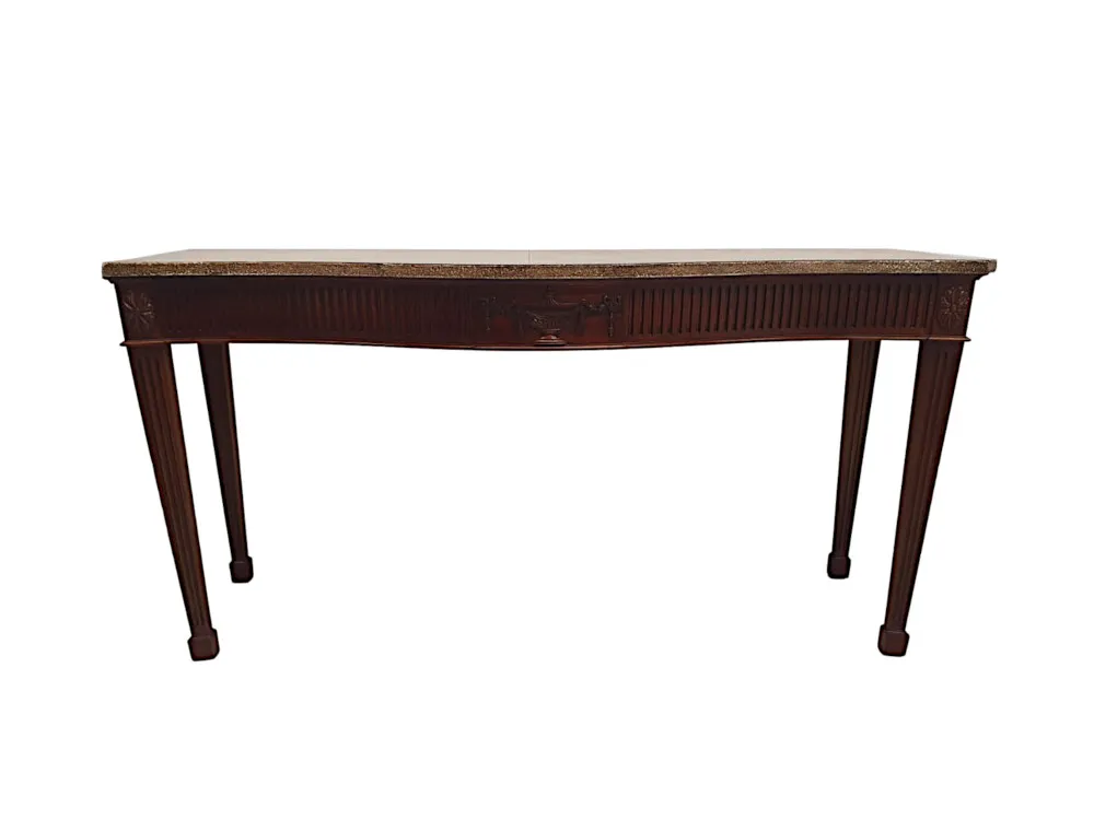 A Very Fine 20th Century Adams Design Console or Hall Table