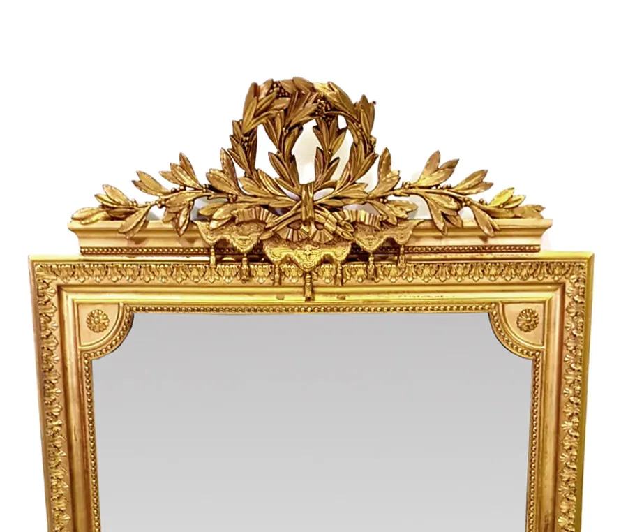 Good Quality 19th Century Gilt Mirror