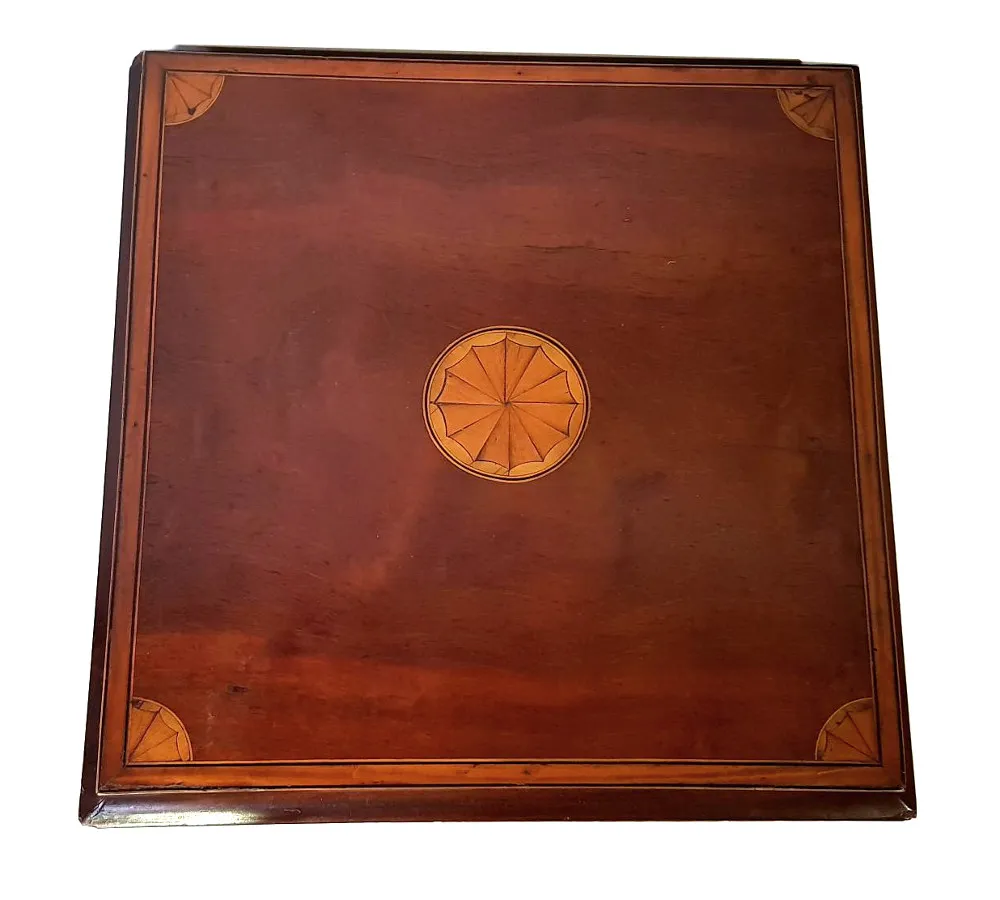 Lovely Edwardian Inlaid Mahogany Cellerette (Neat Size)