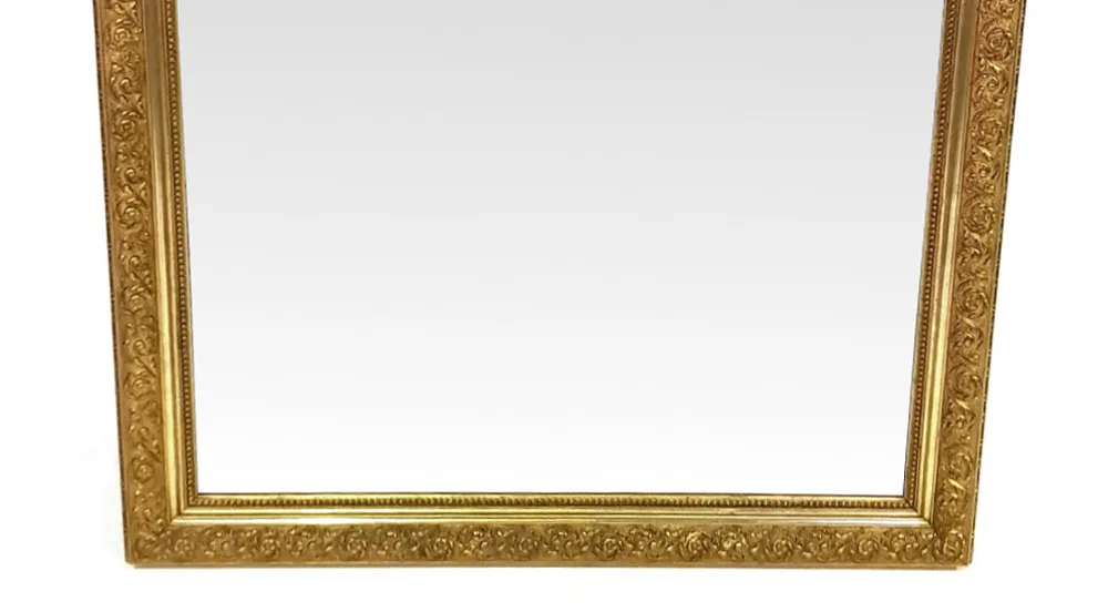 Good Quality 19th Century Gilt Overmantle Mirror