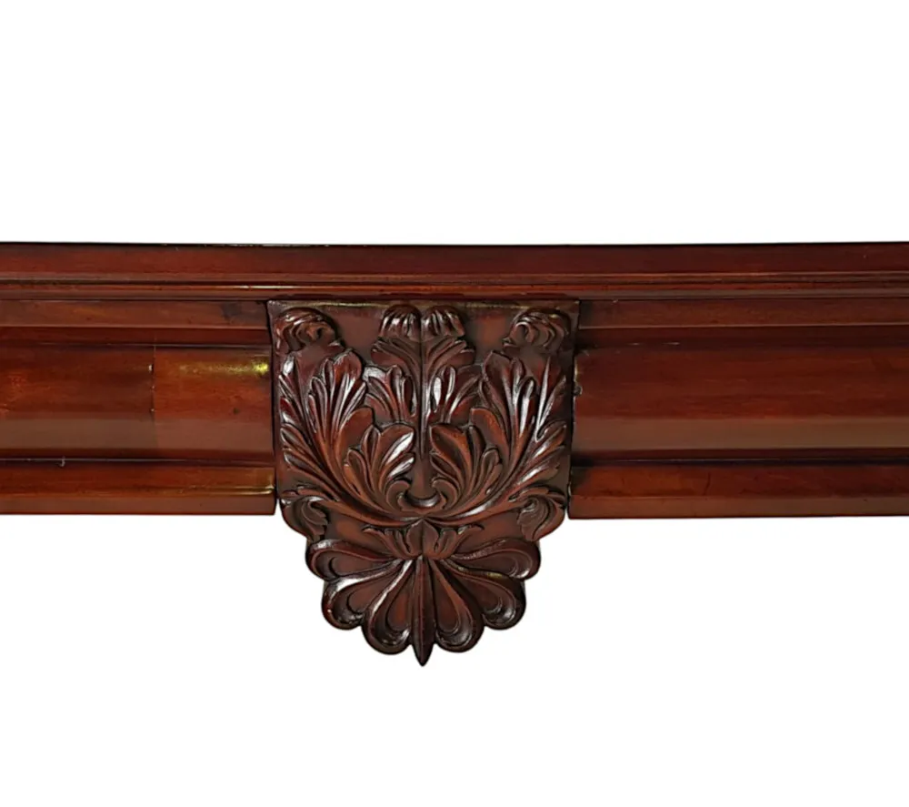 A Very Fine Irish 19th Century Console or Serving Table