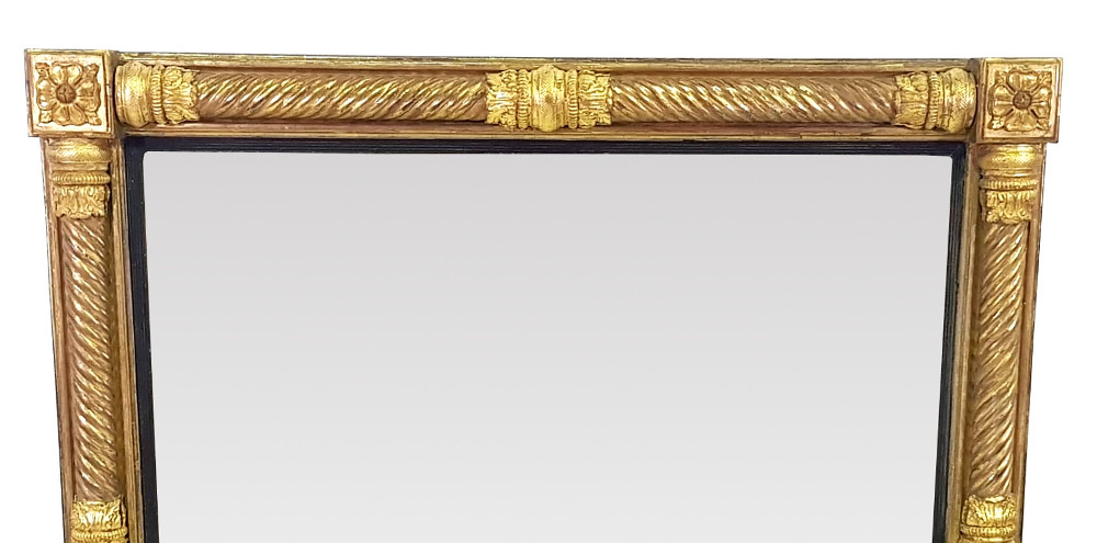  Early 19th Century Gilt Overmantle Mirror