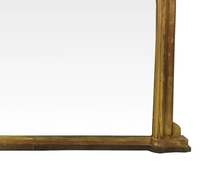 19th Century Overmantle Mirror