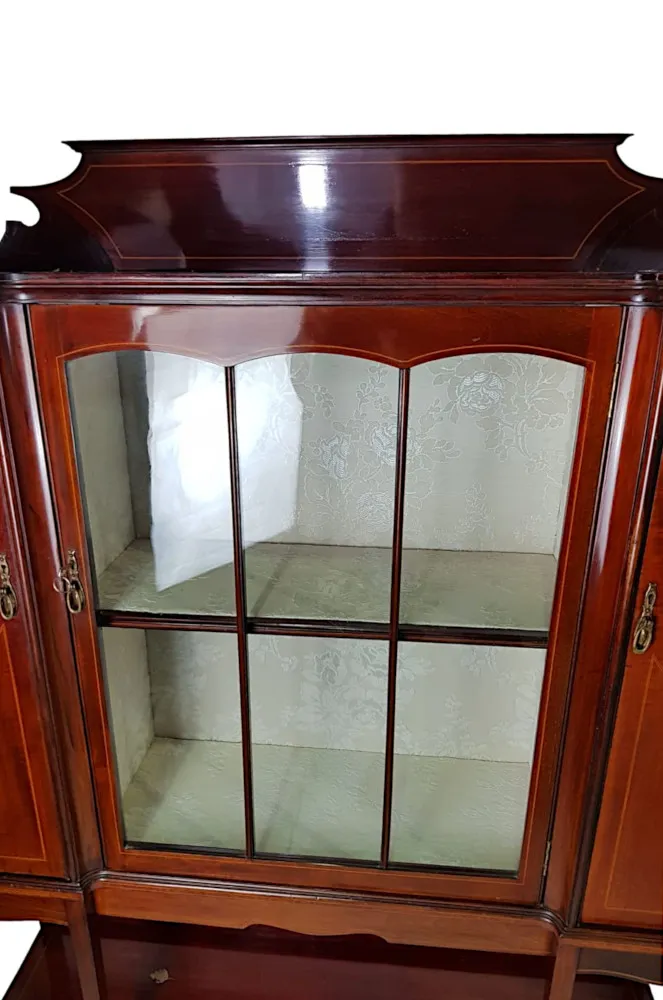 Pair of Edwardian Display Cases