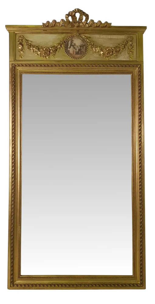 Edwardian Gilt Pier Mirror