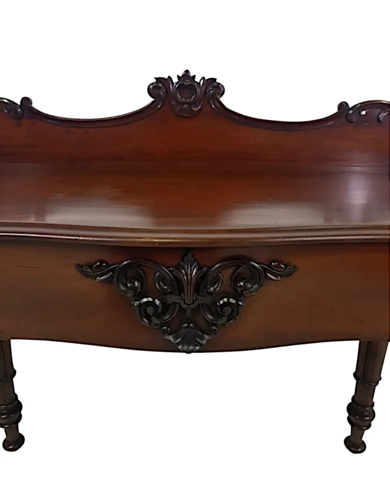 19th Century Victorian Console or Hall Table