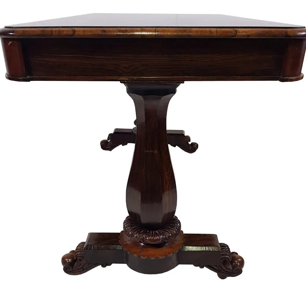 19th Century William IV Library Table