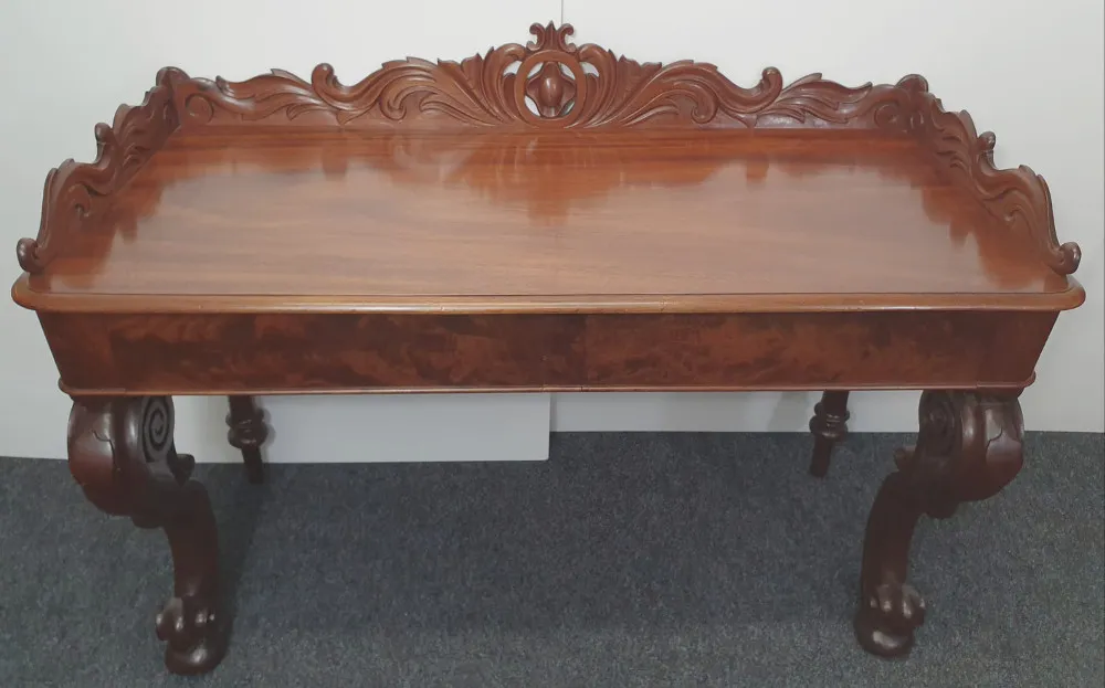 19th Century Mahogany Console Table