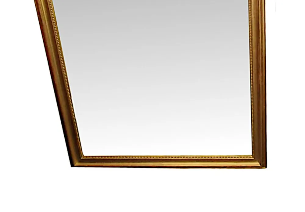 A Beautiful 19th Century Giltwood Overmantle Mirror
