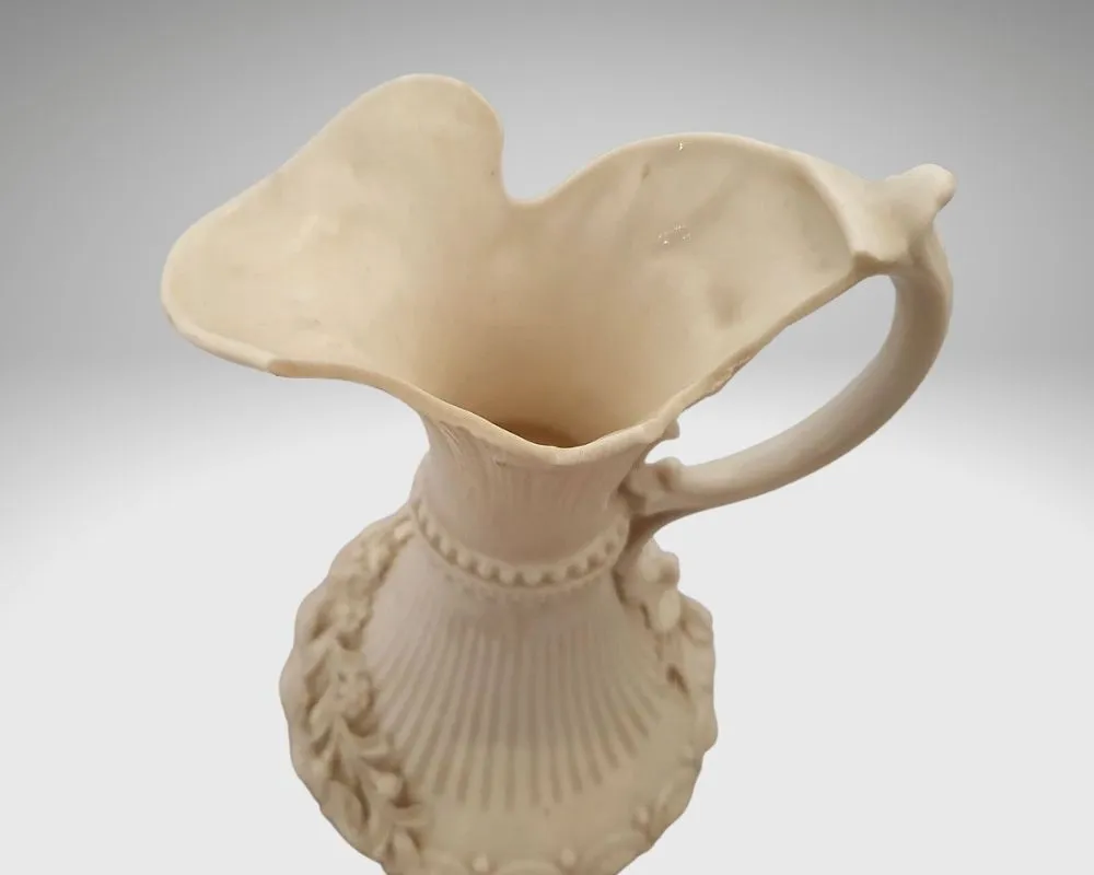 Pair of Second Period Belleek 1891 - 1926 Vases 