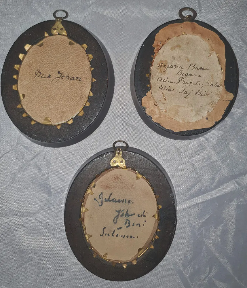 Lovely Set of Three 19th Century Miniatures