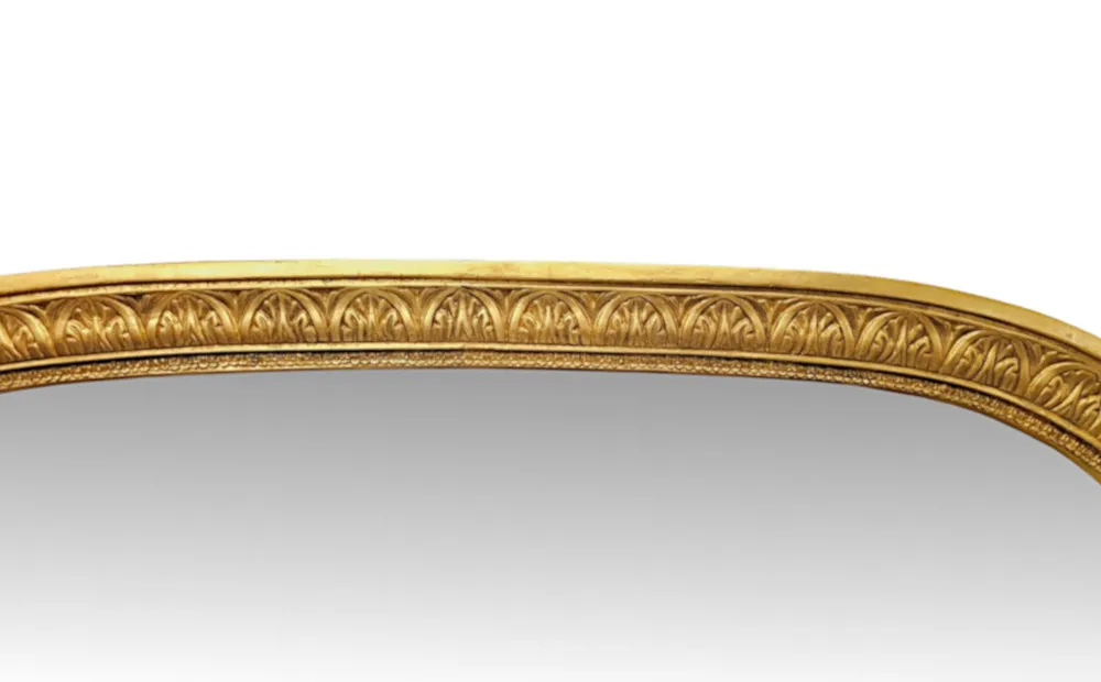 An Exceptional Massive 19th Century Giltwood Overmantel Mirror