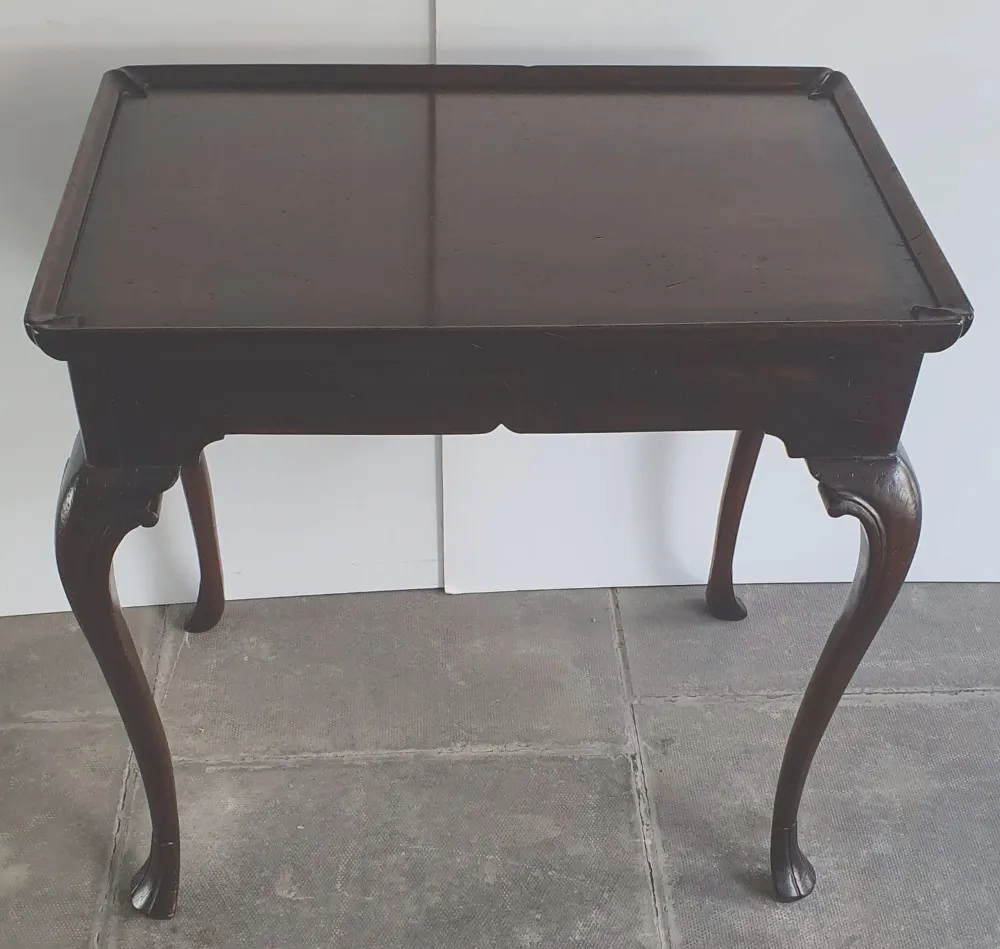 Early 20th Century Irish Mahogany Silver Table