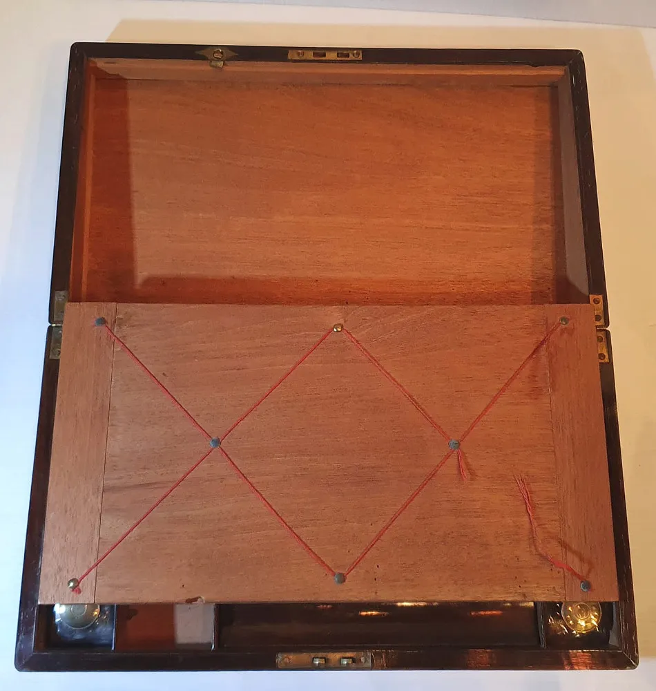 19th Century Rosewood Writing Slope Box