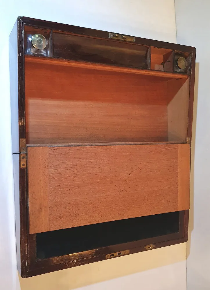 19th Century Rosewood Writing Slope Box