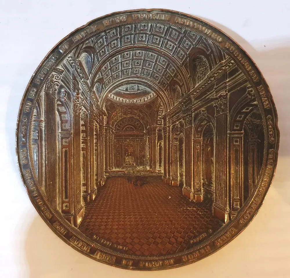 Rare 19th Century Bronze Medal 
