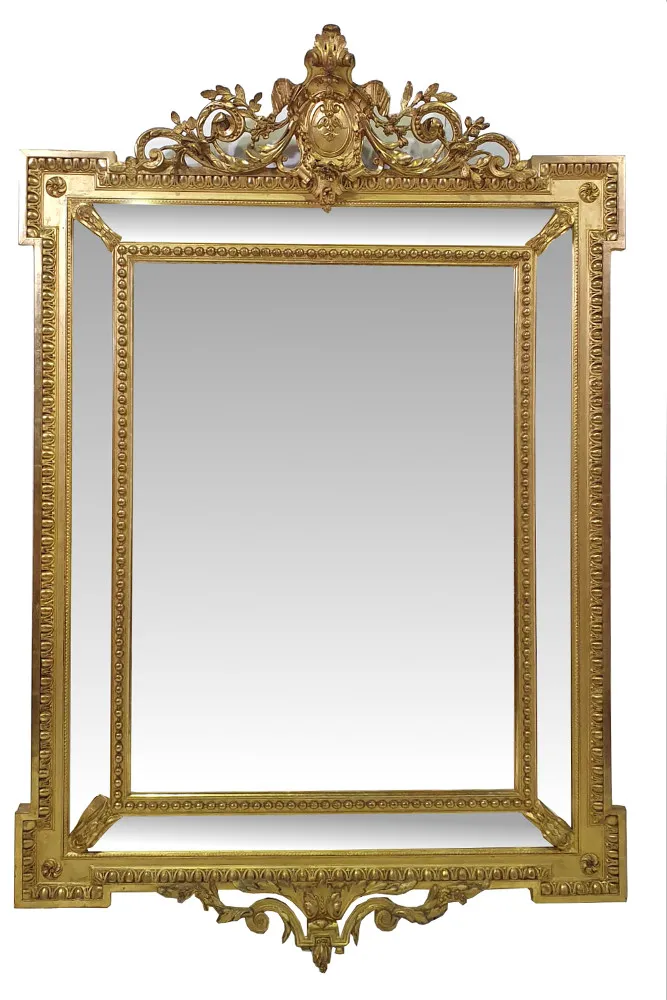 Very Good Quality 19th Century Gilt Margin Mirror