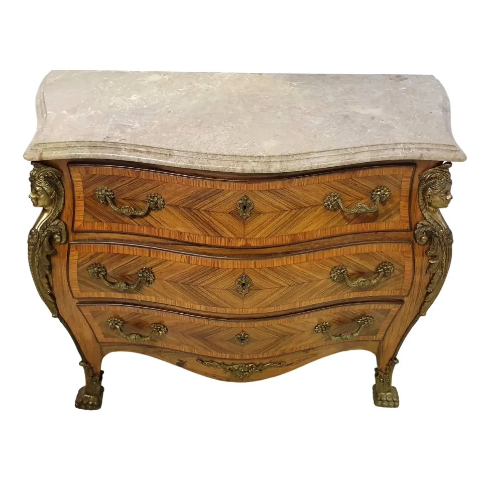 Mid 20th Century French Commode Chest