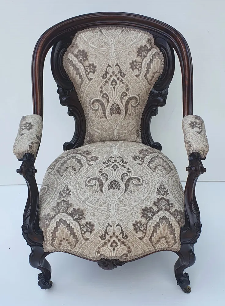 19th Century Rosewood Armchair 