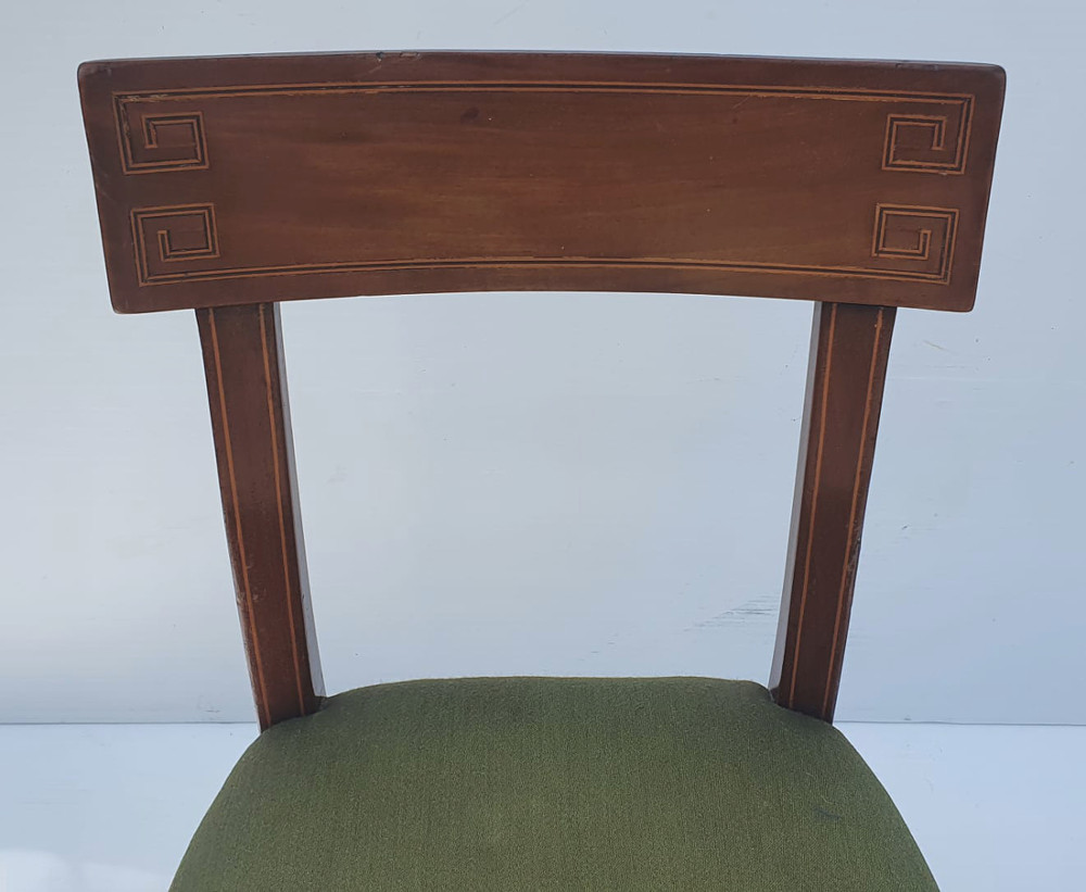Set of Six Late 19th Century Mahogany Dining Chairs 