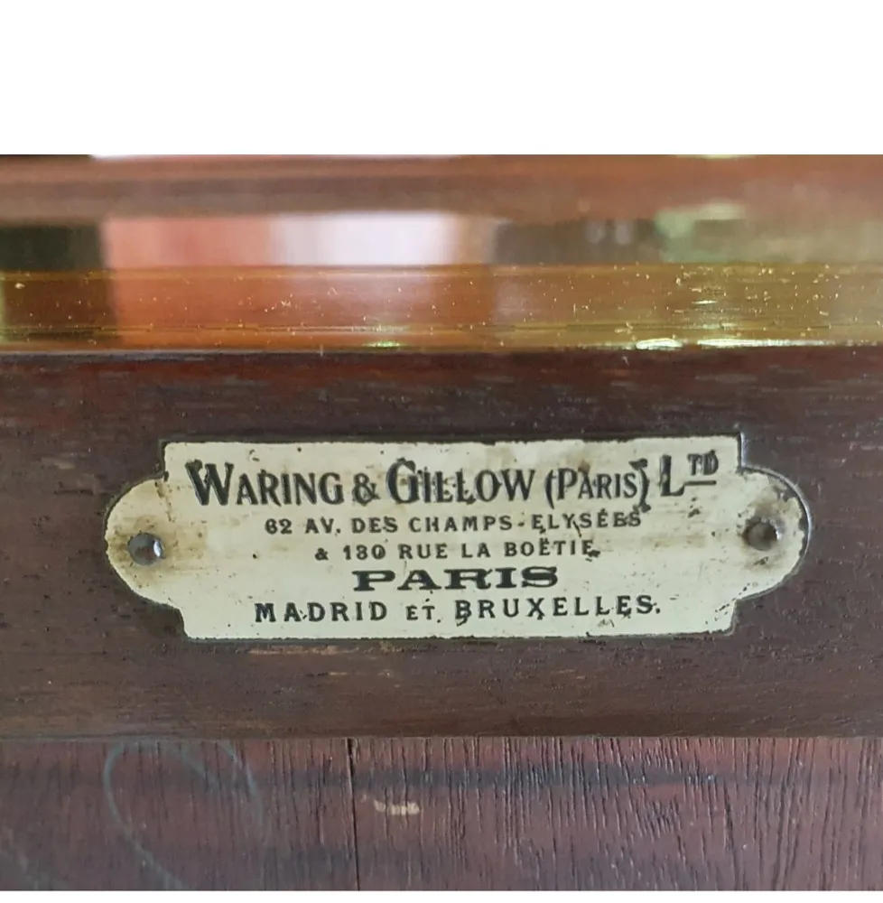 A Fine Early Twentieth Century Inlaid Mahogany Display Cabinet