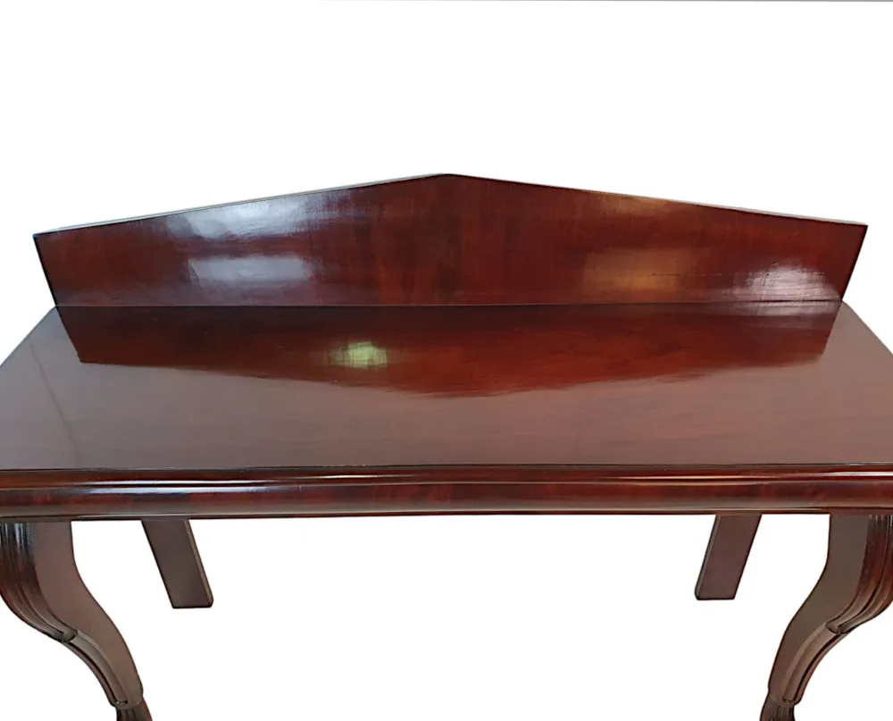 A Stunning 19th Century Irish Console Table 