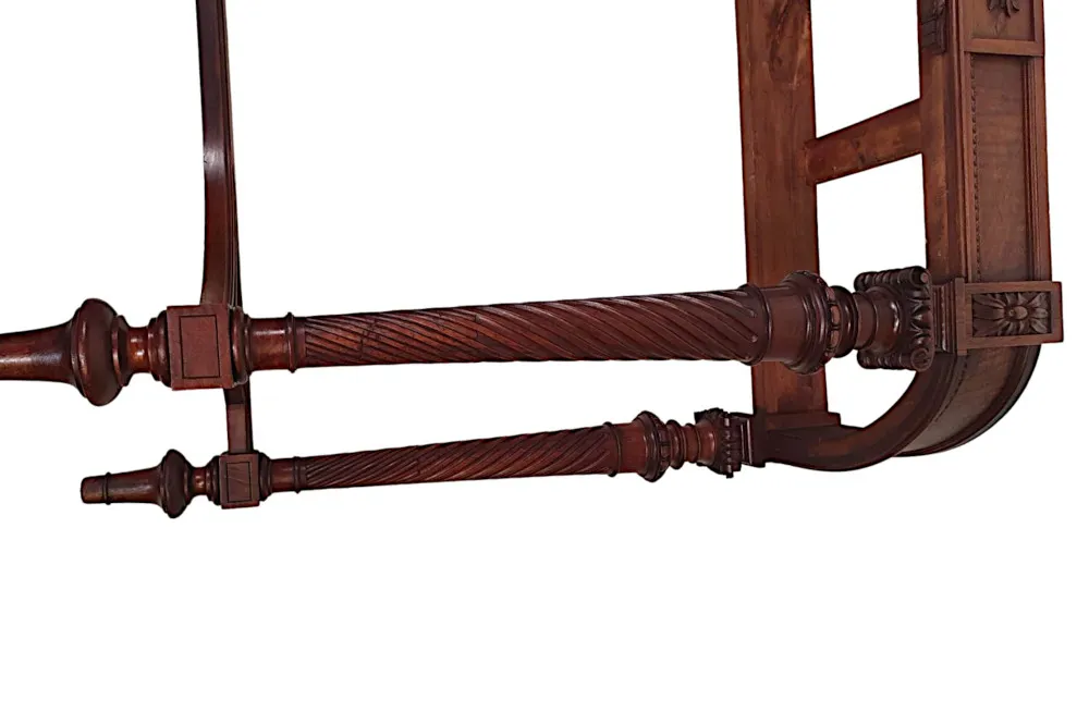  A Lovely Early 20th Century Marble Top Console Table
