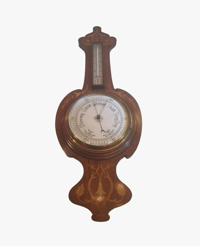 A Lovely Quality Early 20th Century Art Nouveau Barometer