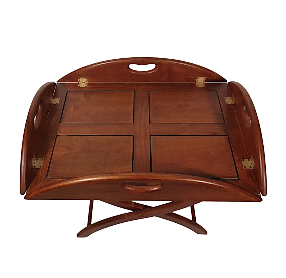 A Lovely New Cherrywood Butlers Tray Coffee Table 