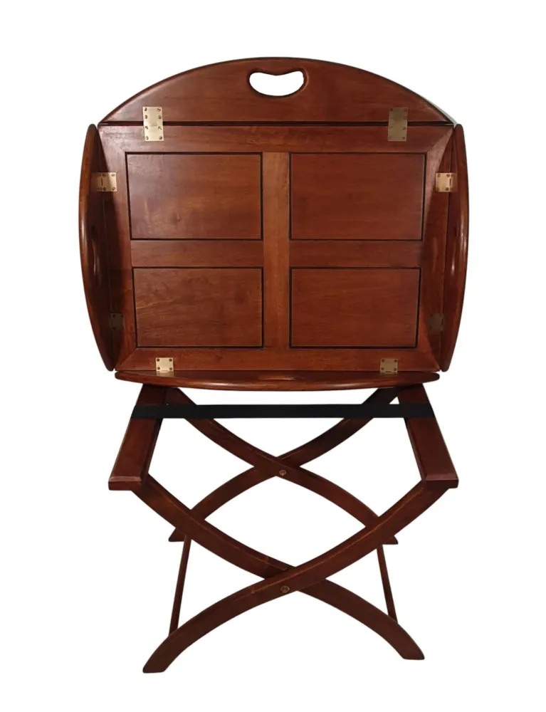 A Lovely New Walnut Butlers Tray Coffee Table 