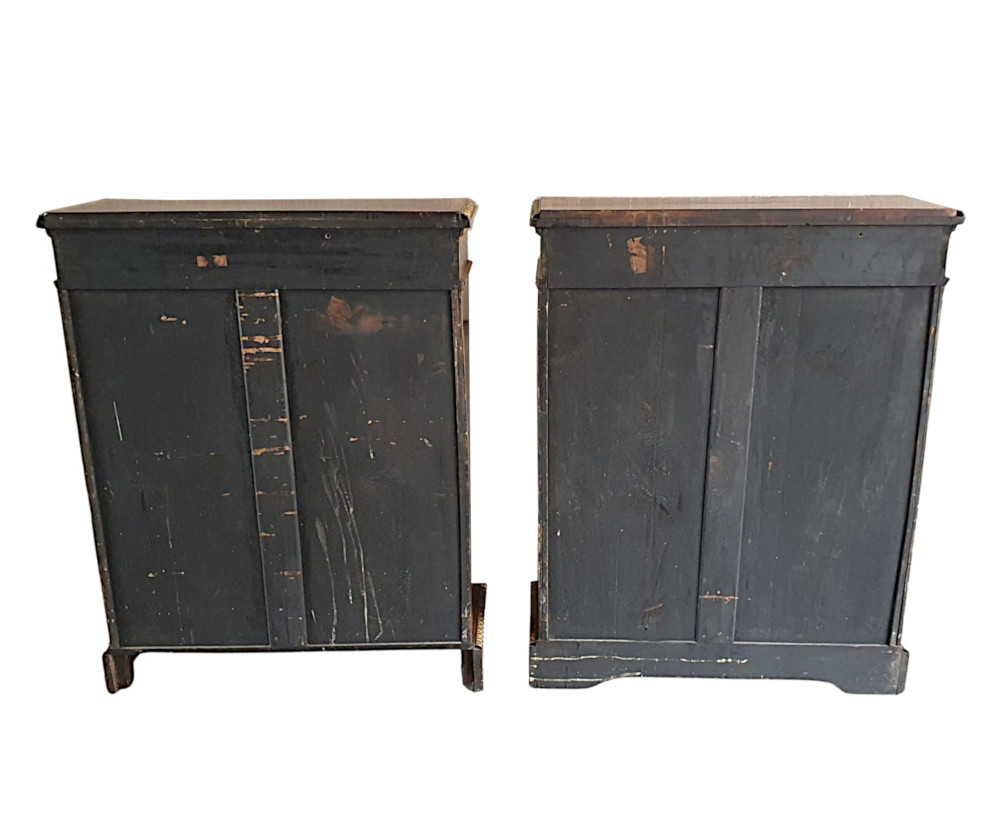  A Stunning Pair of 19th Century Pier Cabinets by Holland and Sons