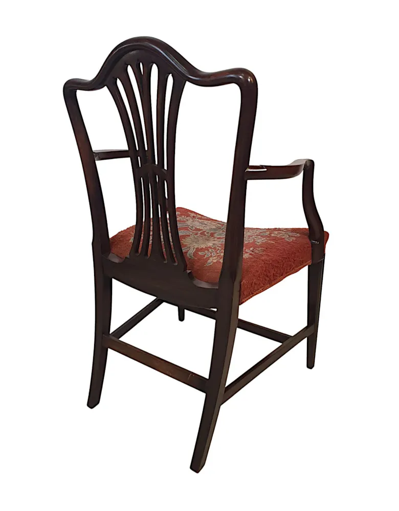 A Very Fine Set of Ten Early 1900's Dining Chairs