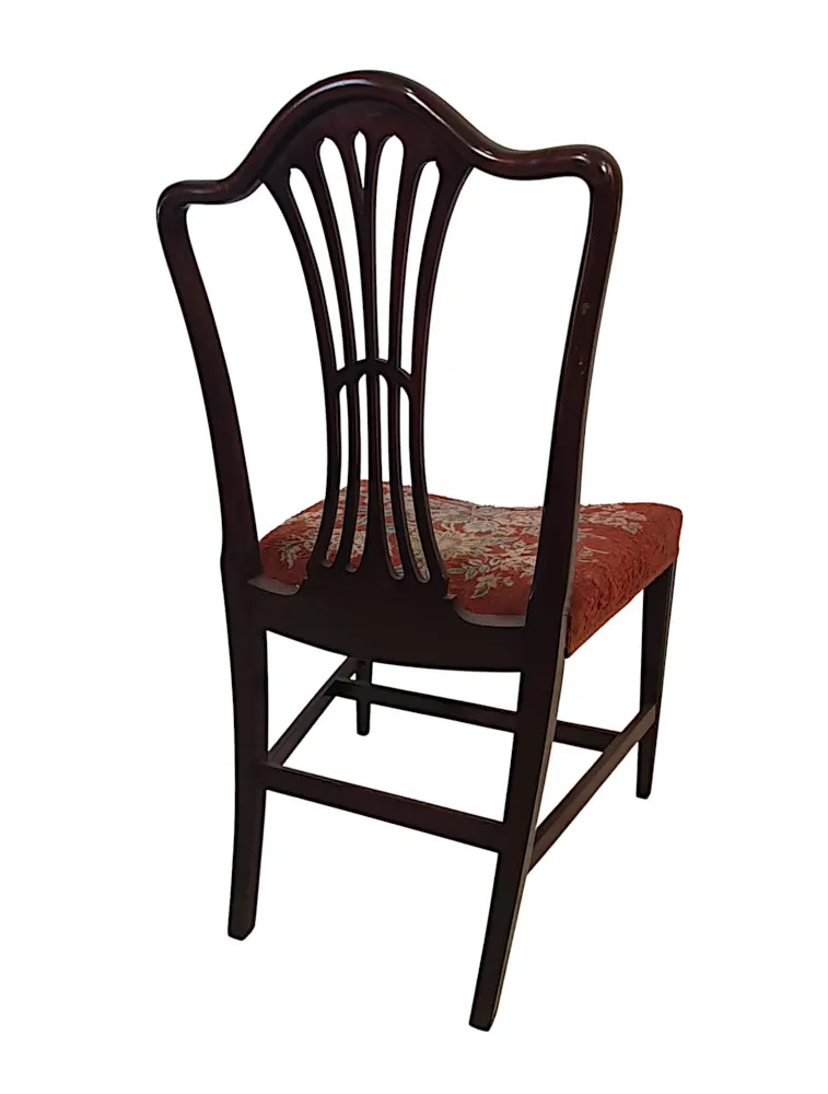 A Very Fine Set of Ten Early 1900's Dining Chairs