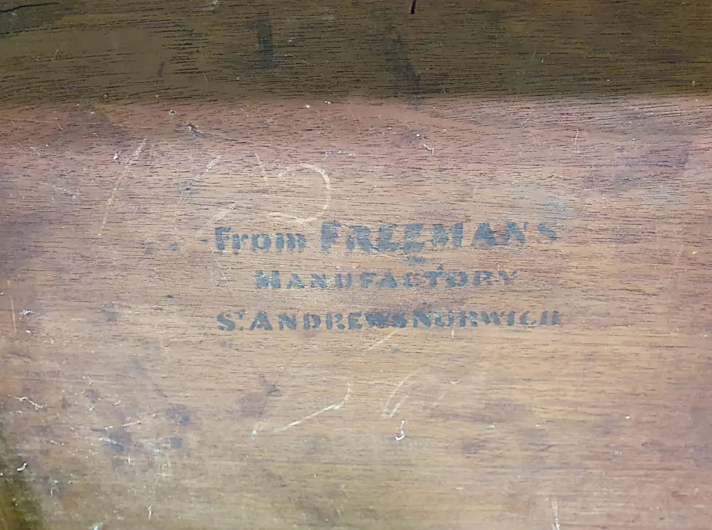 A Very Fine Late 19th Century Inlaid Cellarette by Freemans of Norwich