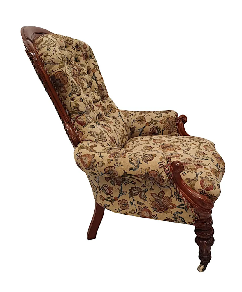 A Gorgeous 19th Century Armchair