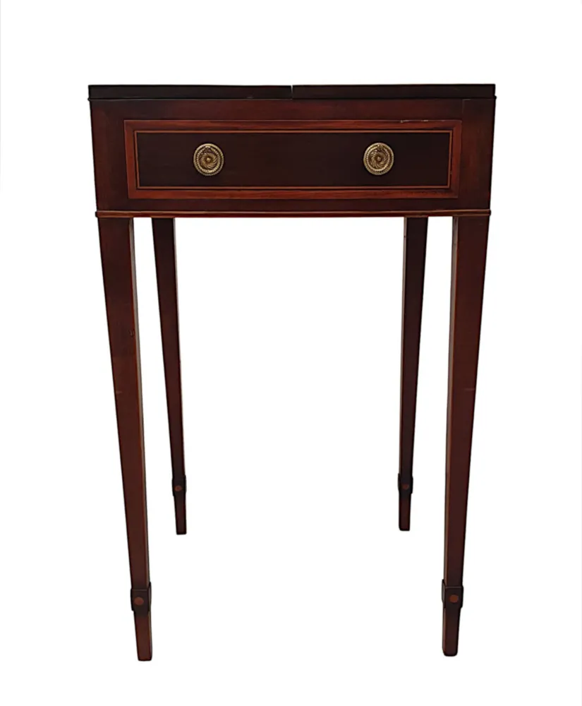 A Fabulous Early 19th Century Regency Inlaid Card Table