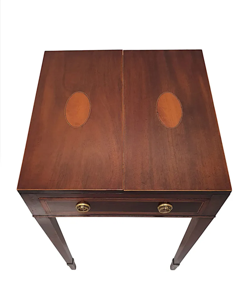A Fabulous Early 19th Century Regency Inlaid Card Table