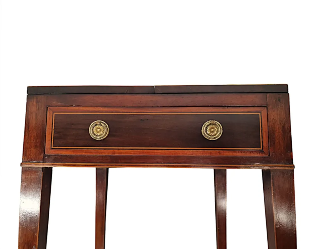 A Fabulous Early 19th Century Regency Inlaid Card Table