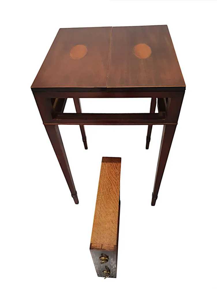 A Fabulous Early 19th Century Regency Inlaid Card Table