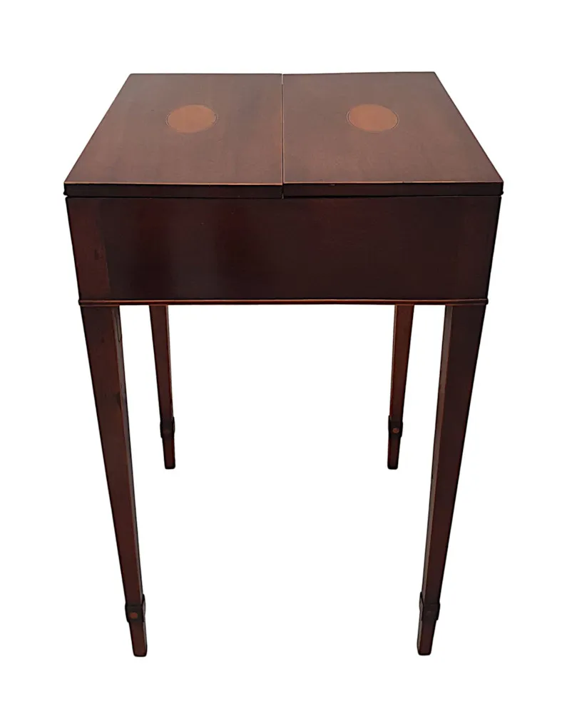 A Fabulous Early 19th Century Regency Inlaid Card Table