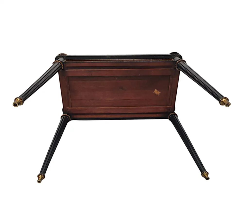A Very Fine and Unusual 19th Century Coromandel Turn Over Leaf Card Table