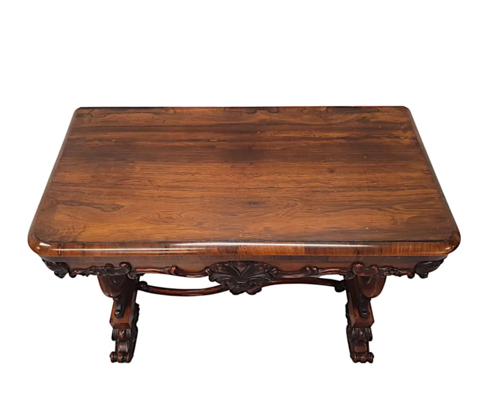 A Rare and Unusual Early 19th Century Turn Over Leaf Card Table