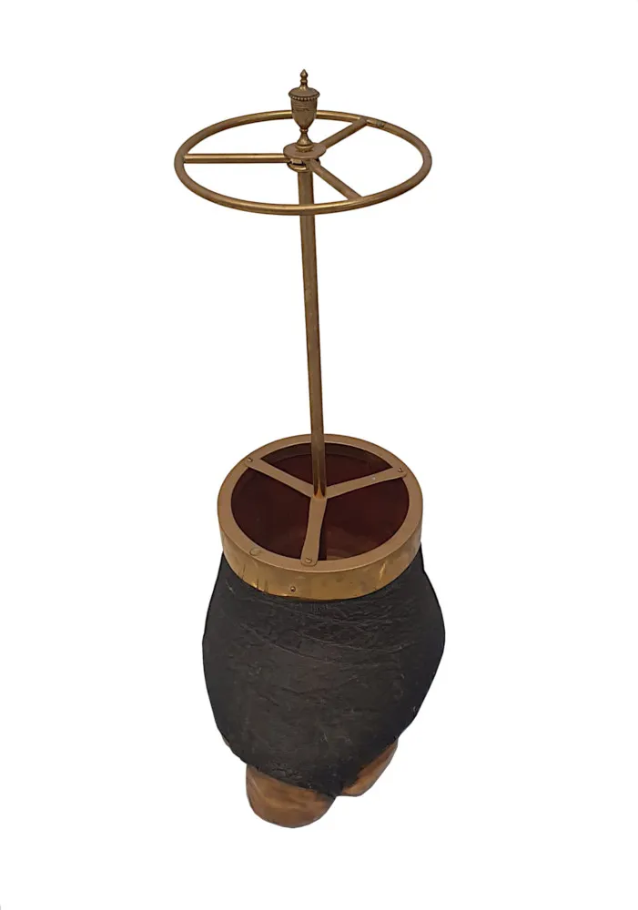 A Rare 19th Century Zoomorphic Stick or Umbrella Stand 