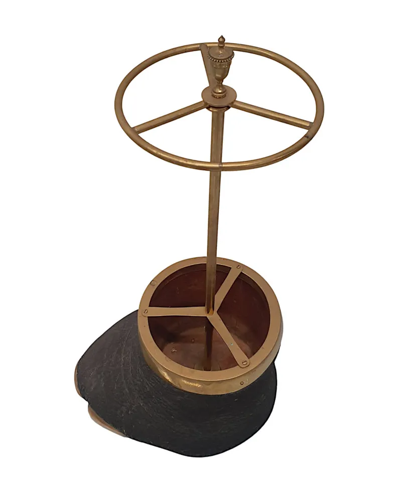 A Rare 19th Century Zoomorphic Stick or Umbrella Stand 