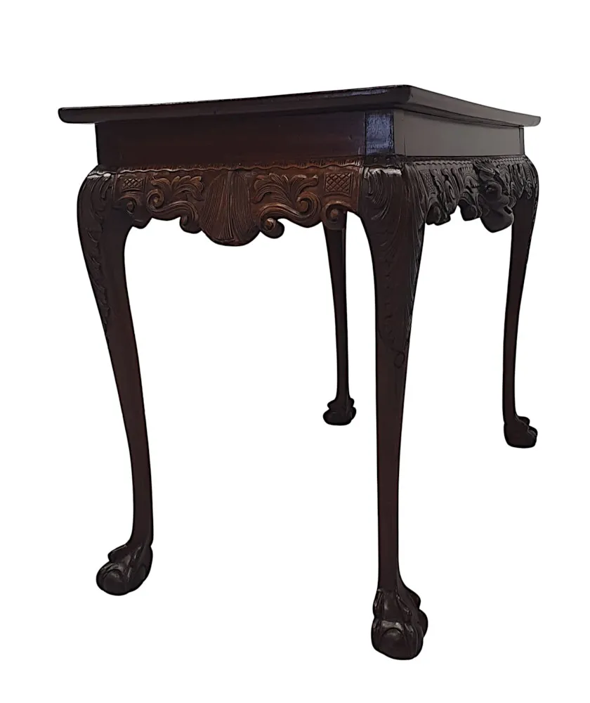 A Stunning 19th Century Irish Console Table