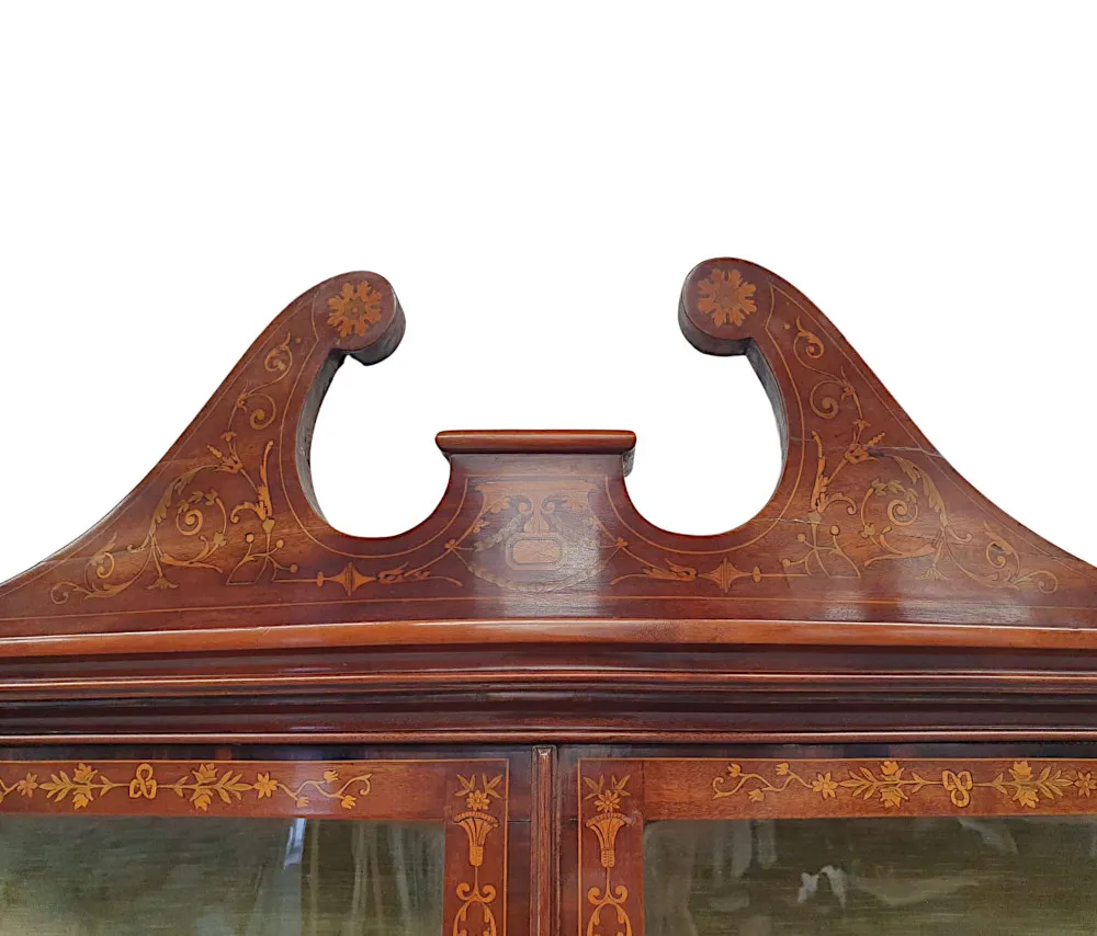  An Exceptional Edwardian Display Case Attributed to Edward and Roberts